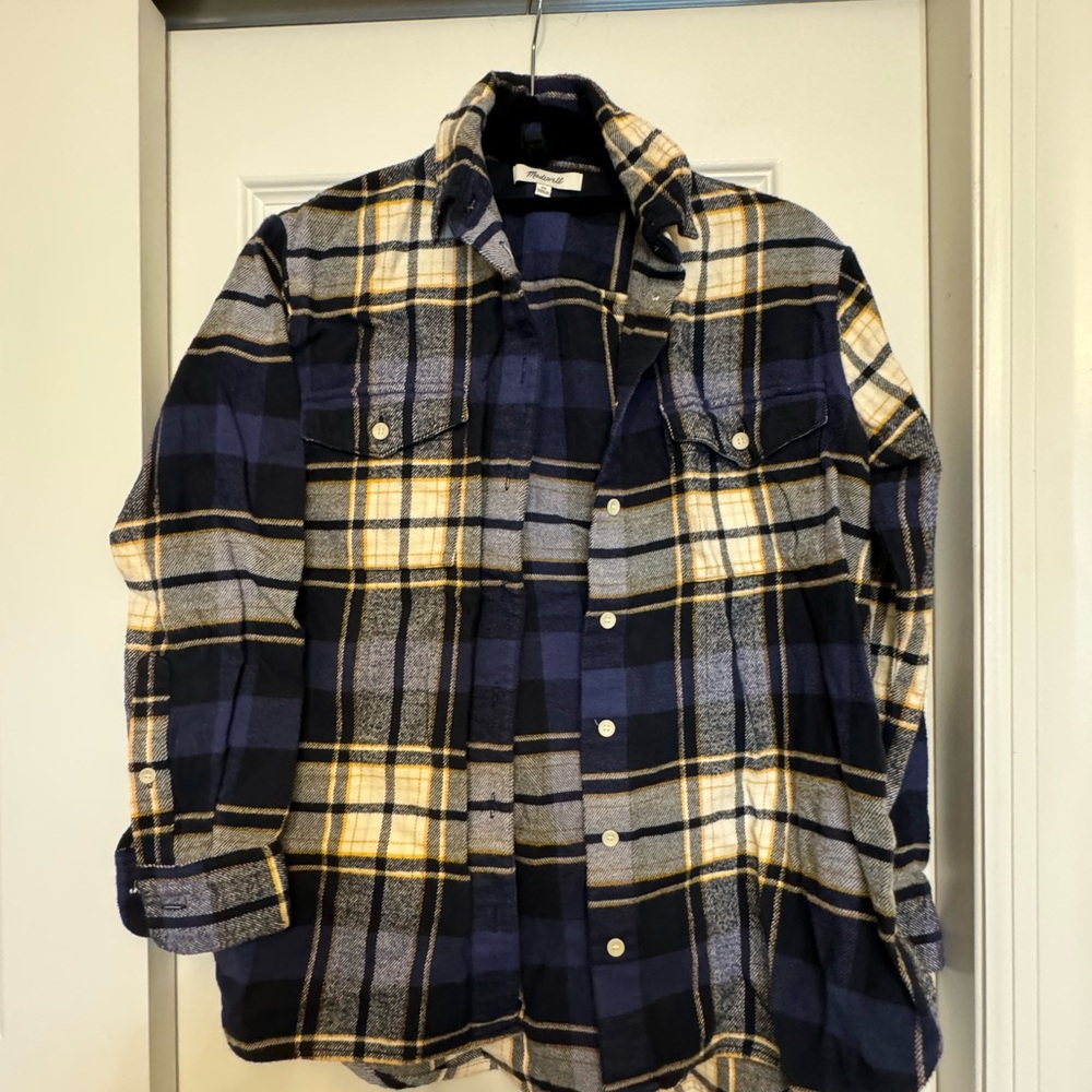 Plaid Madewell Women’s Flannel Shirt